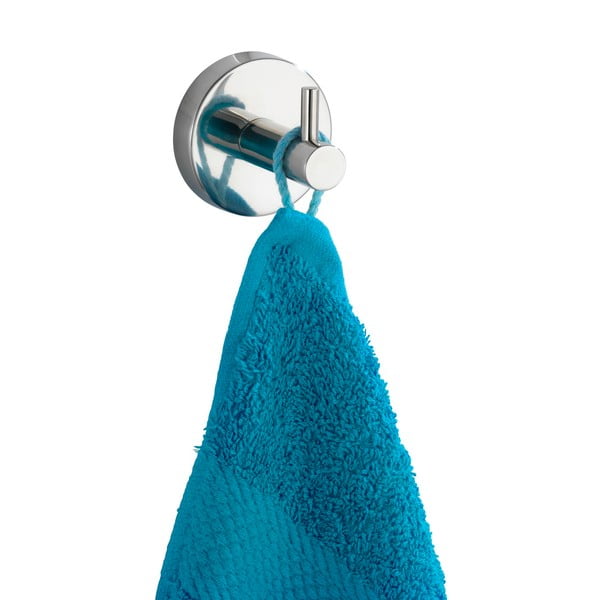 Zidna kuka od nehrđajućeg čelika u sjajno srebrnoj boji Bosio – Wenko-image-2