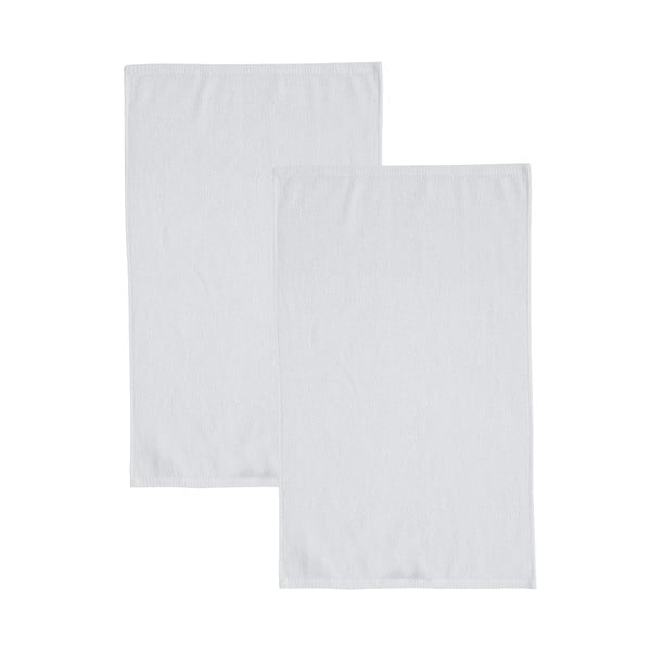 Bijeli brzosušeći/od frotira pamučni ručnici u setu 2 kom 90x140 cm Quick Dry – Catherine Lansfield