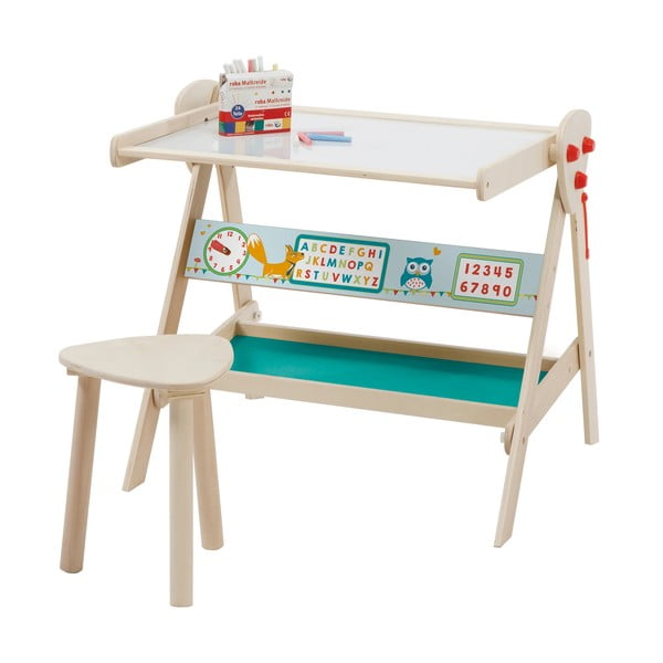 Stol i ploče za pisanje u jednom sa stolicom Roba Kids Study-image-2
