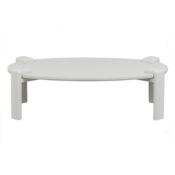 Bijeli stolić za kavu 60x100 cm Turtle – vtwonen-image-2