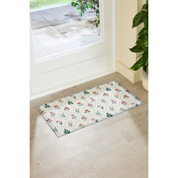 Otirač od PVC-a 40x70 cm Vintage Floral Stamp – Artsy Doormats-image-2