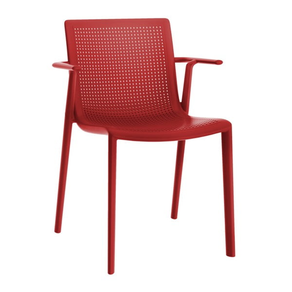 Set od 2 crvene vrtne stolice Resol Beekat-image-1