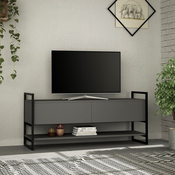 Antracit TV stolić Metola Anthracite-image-1