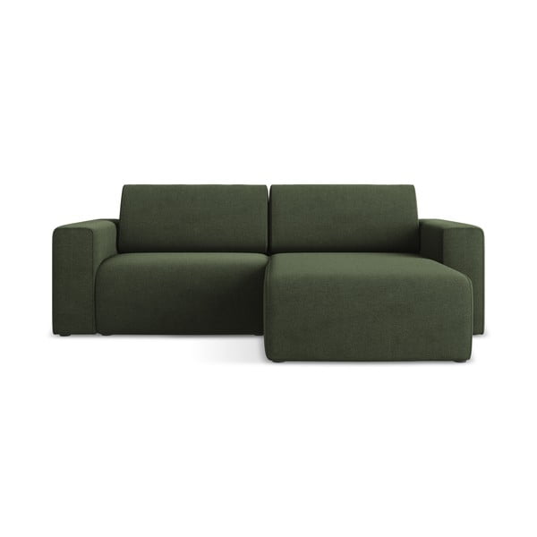 Zelena kutna garnitura (s desnim kutom) Kalea – Makamii