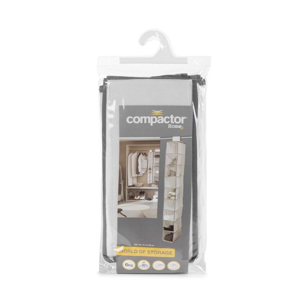Viseći tekstilni organizator za garderobu Novara – Compactor-image-3
