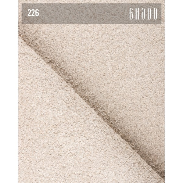 Bež sklopiva/s prostorom za odlaganje kutna garnitura (s lijevim kutom/s ležaljkom) Lumine – Ghado-image-4