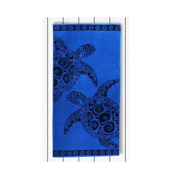 Ručnik DecoKing Navy Turtle, 90 x 180 cm-image-1