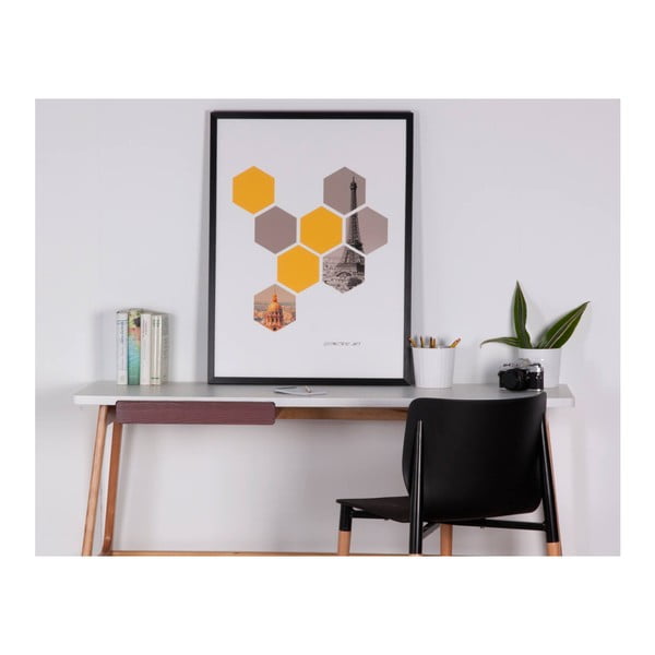 Slika sømcasa Hexagons, 60 x 80 cm-image-1