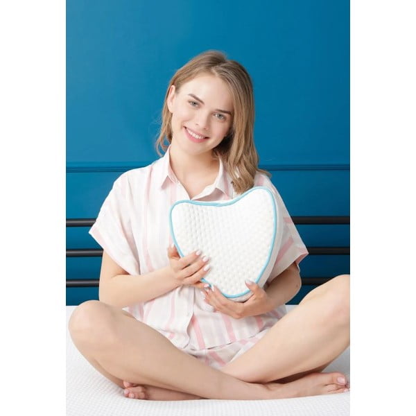 Ergonomski jastuk s memorijskom pjenom 23x23 cm – Mila Home-image-3