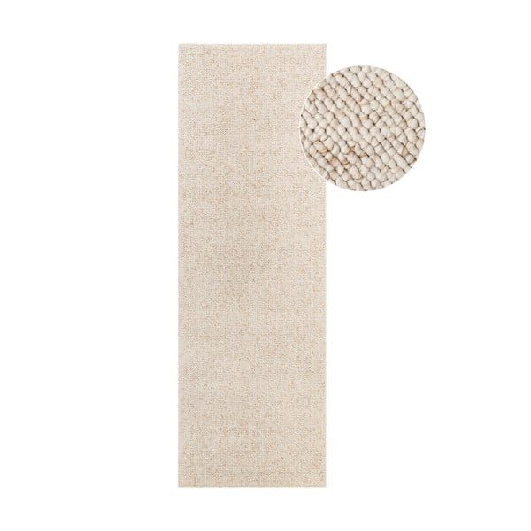 Krem periva staza 80x240 cm Rocco Cream – Elle Decoration