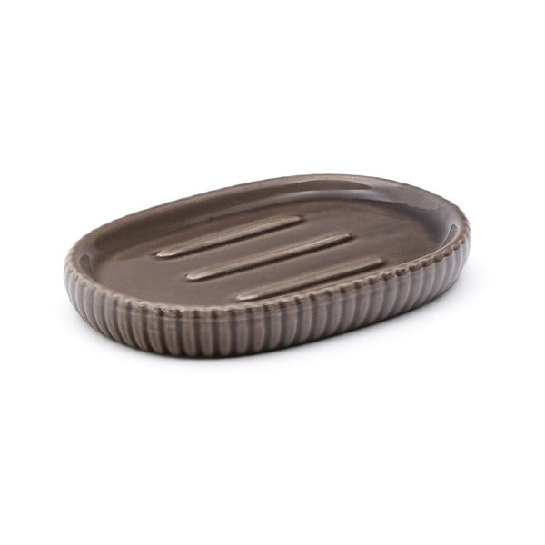 Tamno smeđa keramička posuda za sapun Selime – Kave Home