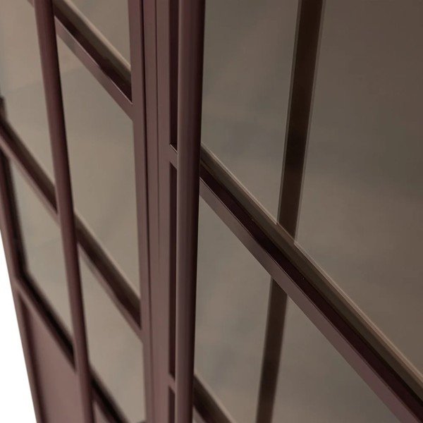 Bordo metalna vitrina 99x203x45 cm Exhibit – WOOOD-image-3