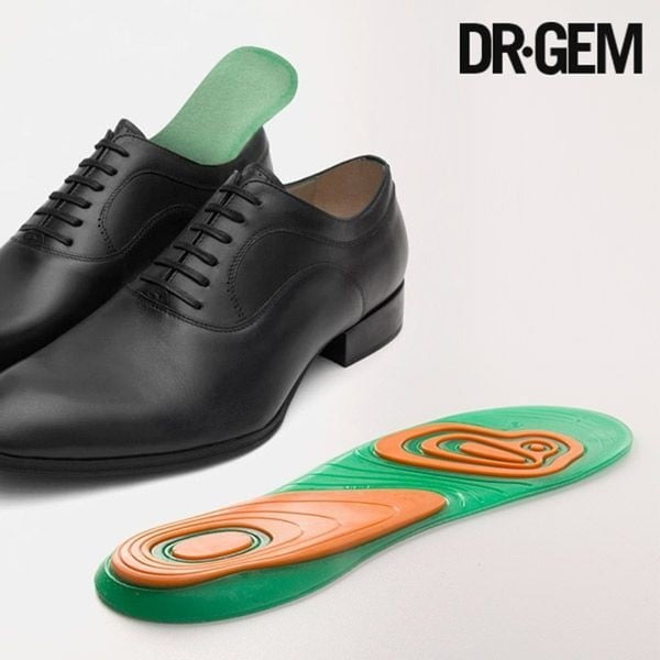 Zeleno-narančasti gel ulošci za InnovaGoods Dr Gem cipele