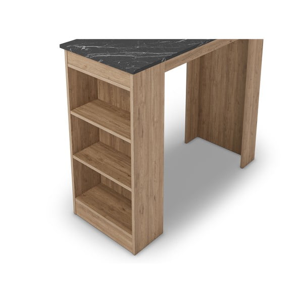 Barski stol s pločom stola u mramornom dekoru 47x120 cm Peru – Marckeric-image-3