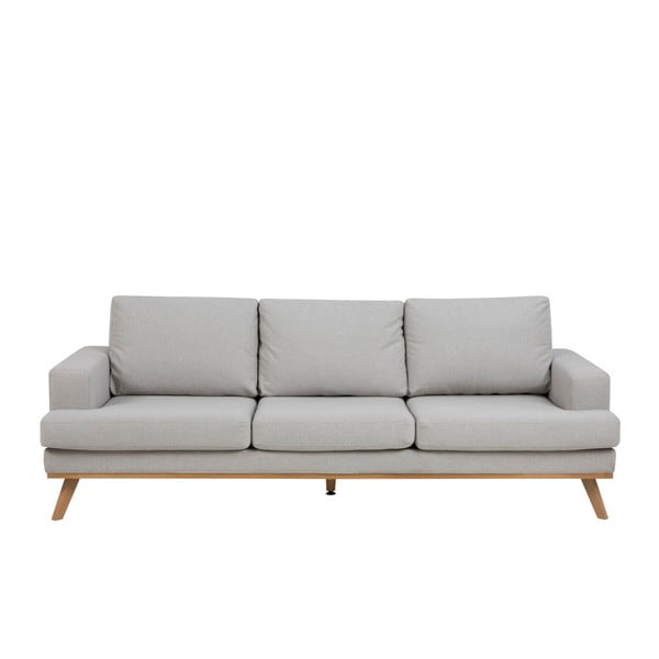 Svijetlosiva sofa Actona Norwich, 231 cm