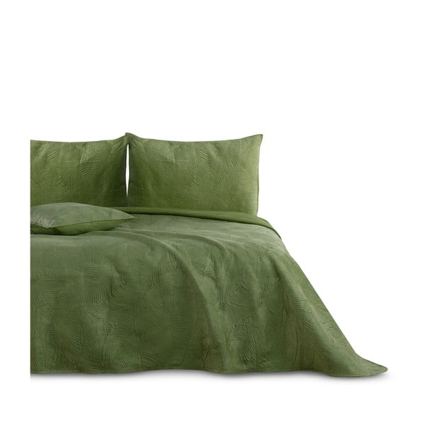Zeleni pokrivač za krevet za jednu osobu 170x210 cm Palsha - AmeliaHome
