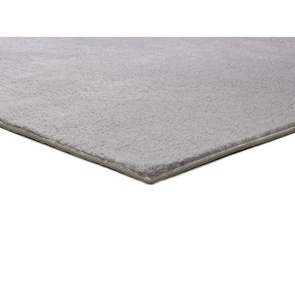 Sivi tepih od mikrovlakana 80x150 cm Coraline Liso – Universal-image-3