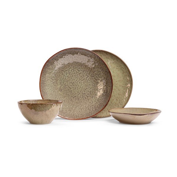 Servis za jelo 16 kom od kamenine Nephrite – Bonami Selection