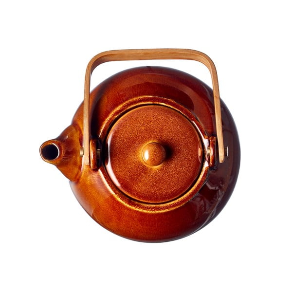 Jantarni keramički čajnik s cjedilom 1,2 l Gastro Amber – Bitz-image-2