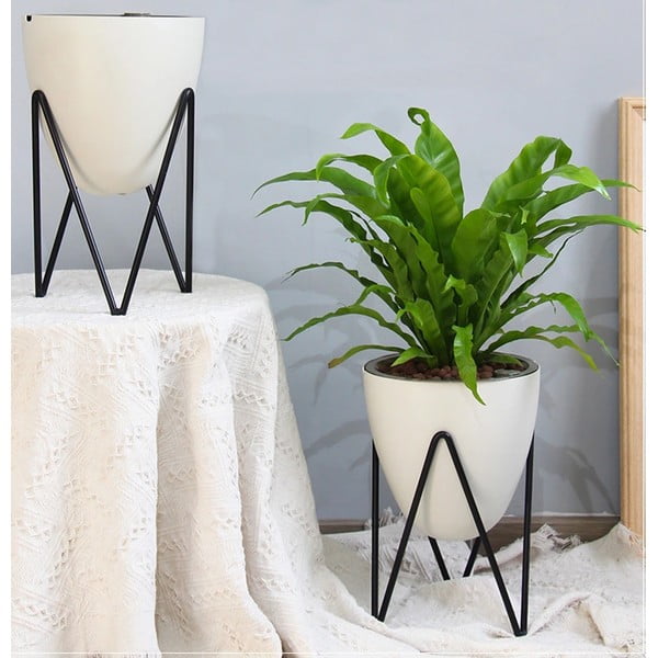 Bijela samozalijevajuća tegla za cvijeće Tomasucci Poppy, ø 19 cm-image-1