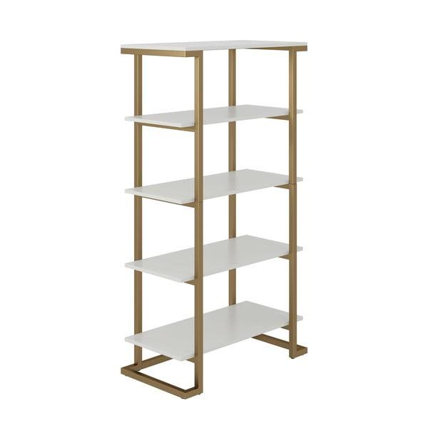 Regal u bijelo-zlatnoj boji CosmoLiving by Cosmopolitan Ella, 76 x 141 cm-image-3