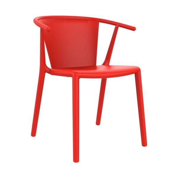 Set od 2 crvene Resol Steely vrtne stolice