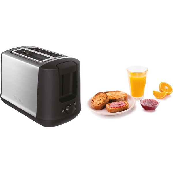 Crni/u srebrnoj boji toster Subito TT340830 – Tefal-image-2