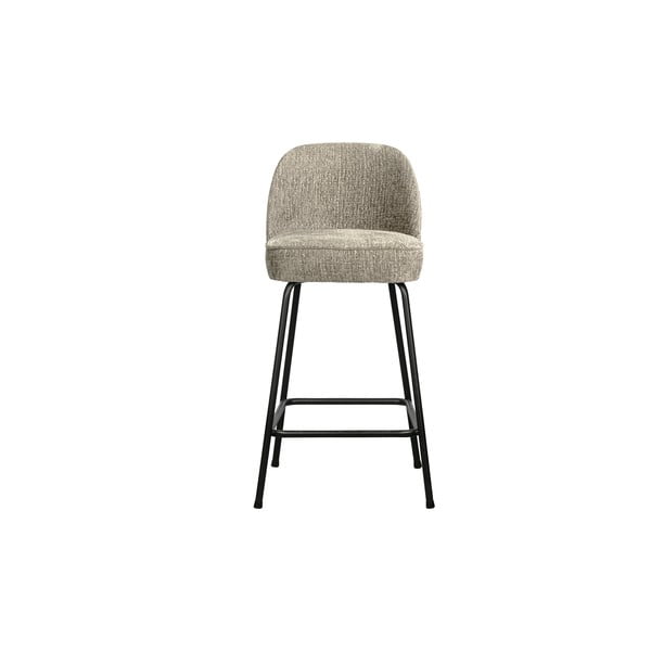Krem baršunasta barska stolica 89 cm Vogue – BePureHome