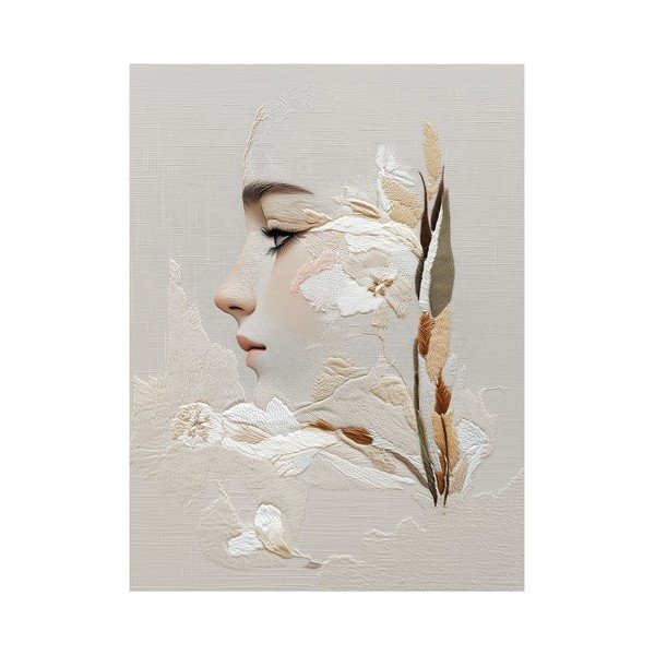 Slika 60x80 cm Stitched Bloom – Styler