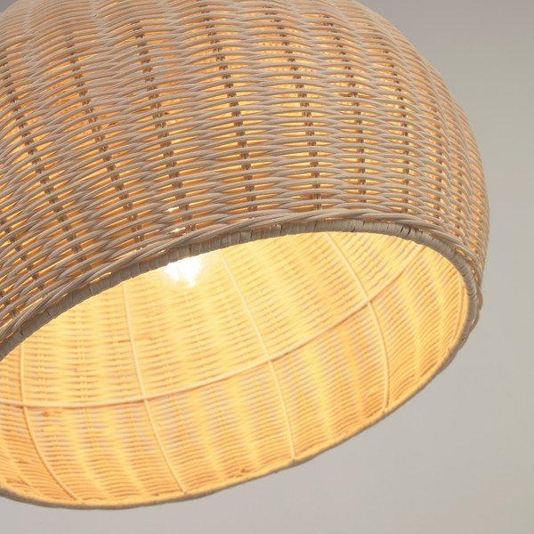 Sjenilo od ratana u prirodnoj boji ø 45 cm Deyarina - Kave Home-image-1
