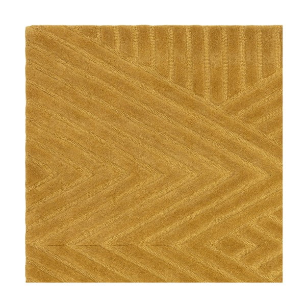 Oker žuti vuneni tepih 120x170 cm Hague – Asiatic Carpets-image-3