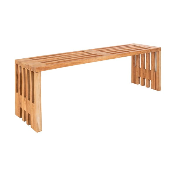 Vrtna klupa od tikovine House Nordic Benidorm, 140 x 35 cm-image-2