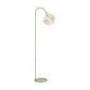 Podna lampa zlatne boje (visina 160 cm) Rakel - Light & Living