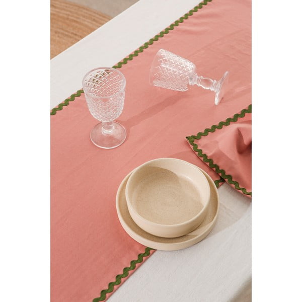 Laneni nadstolnjaci u setu 2 kom 41x130 cm Wavy – Really Nice Things-image-1