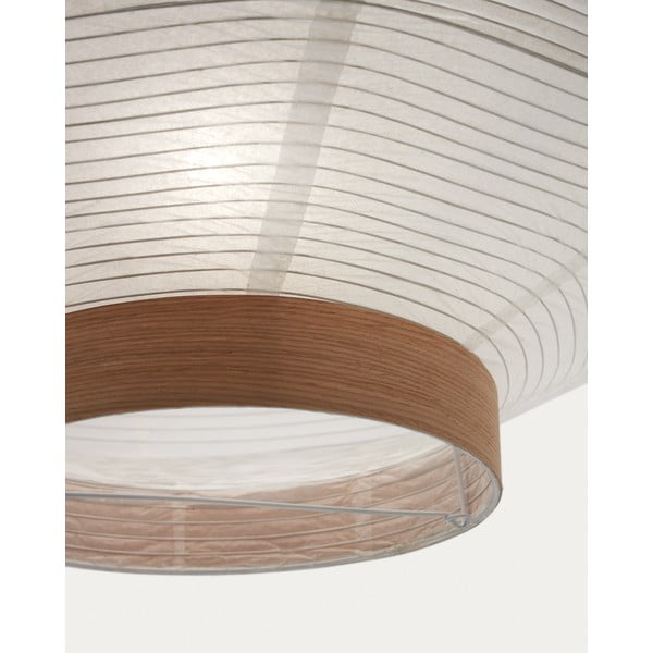 Bijelo sjenilo ø 55 cm Hila – Kave Home-image-4