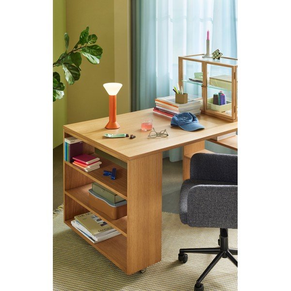 Radni stol u dekoru hrasta 80x140 cm Utility – Hübsch-image-1