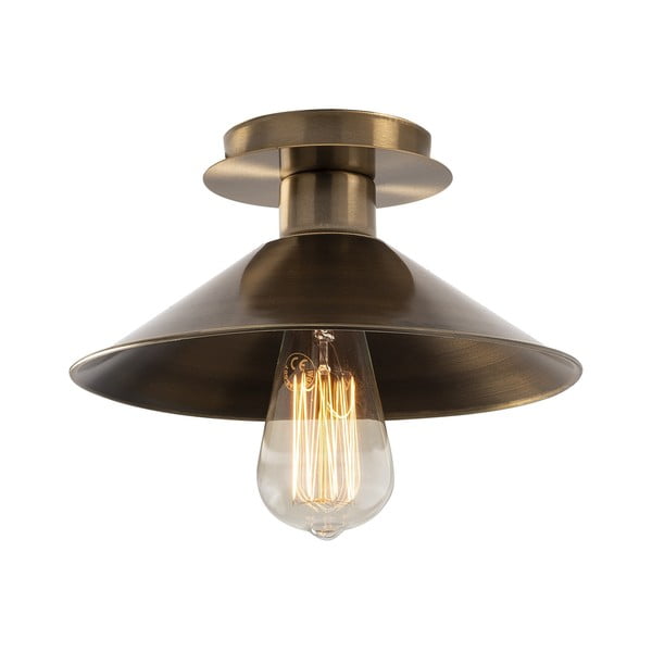 Stropna svjetiljka u brončanoj boji s metalnim sjenilom ø 24 cm Berceste – Opviq lights