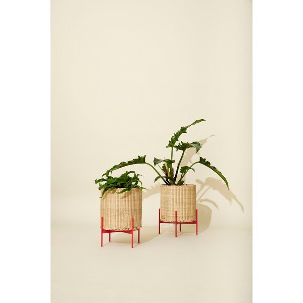 Posuda za cvijeće od ratana ø 30 cm Splint – Hübsch-image-1