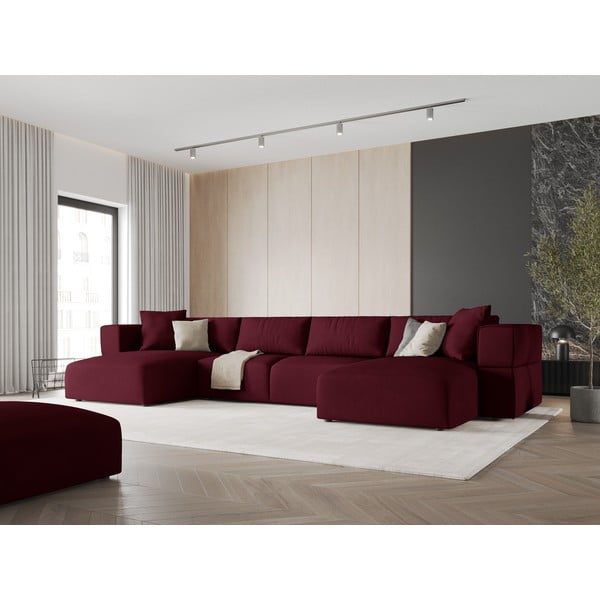 Bordo kutna garnitura (u obliku slova "U") Esther – Milo Casa-image-1