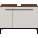 Svijetlo bež ormarić ispod umivaonika u dekoru oraha 80x59 cm Yonkers - Germania