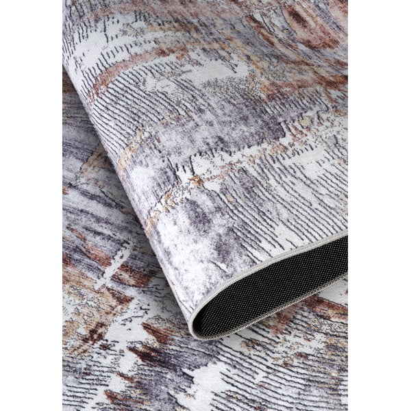 Sivi tepih 80x150 cm Malard Copper Gold – Elle Decoration-image-3