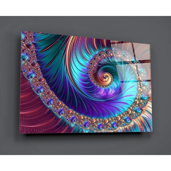 Staklena slika Insigne Peacock-image-3