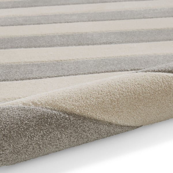 Svijetlo sivi tepih 160x230 cm Cove Stripe – Catherine Lansfield-image-3