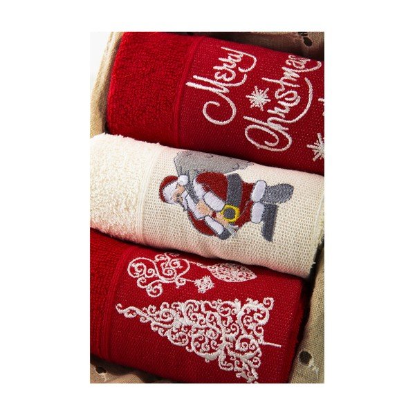 Set od 3 ručnika Xmas V2, 30x50 cm-image-1