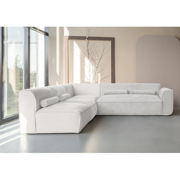 Krem kutna garnitura (s lijevim kutom) Flex Felix – Miuform-image-1