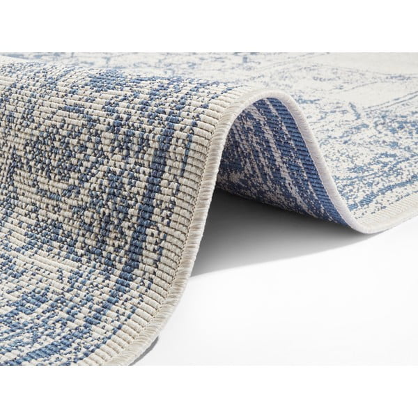 Plavo-krem vanjski tepih NORTHRUGS Borbon, 160 x 230 cm-image-4