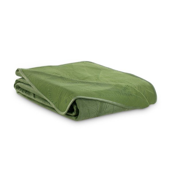 Zeleni prekrivač za bračni krevet 240x260 cm Palsha - AmeliaHome-image-2