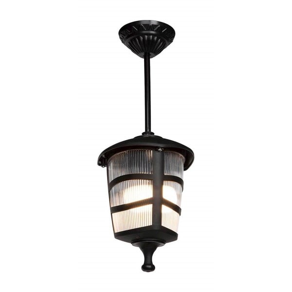 Crni viseća vanjska svjetiljka Homemania Decor Luxury