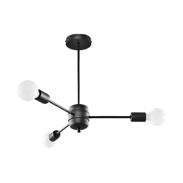 Crna visilica 61x61 cm Benedett - Nice Lamps