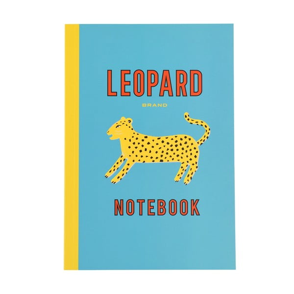 Bilježnica 60 stranica A5 format Leopard - Rex London